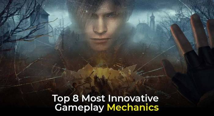 Video games with innovative gameplay mechanics